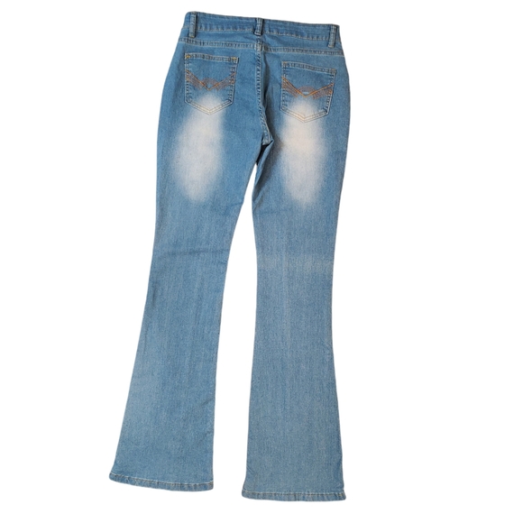 Womens Mid Waisted Bootcut Jeans Size Small - Picture 6 of 13